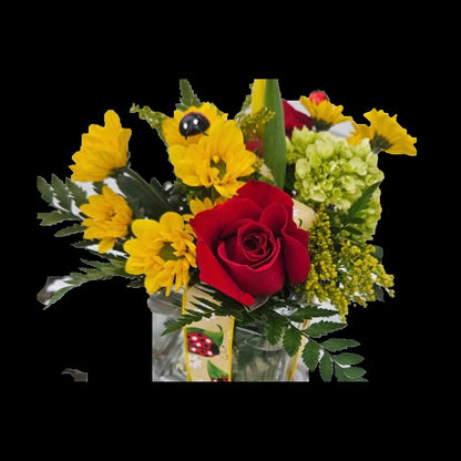 Lady Bug Bouquet –  Flowers By Marianne, Hampton Falls NH