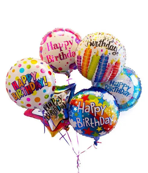 Happy Birthday Mylar –  Flowers By Marianne, Hampton Falls NH