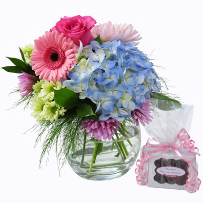 Pastels deal of the day with fudge –  Flowers By Marianne, Hampton Falls NH