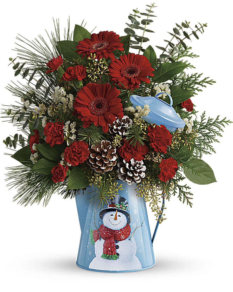 Vintage Snowman Bouquet