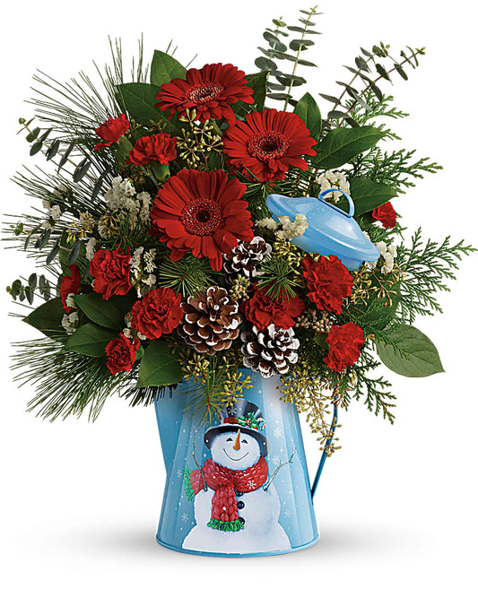 Vintage Snowman Bouquet