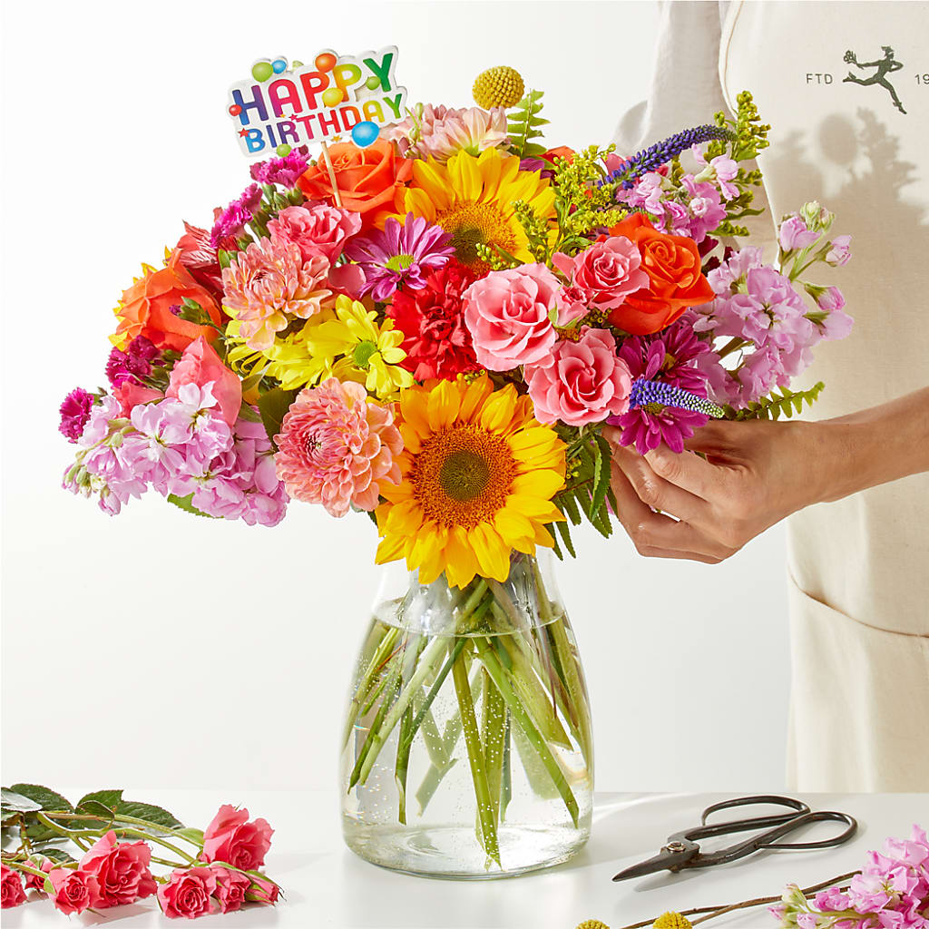 Cue the Confetti - A Florist Original –  Flowers By Marianne, Hampton Falls NH