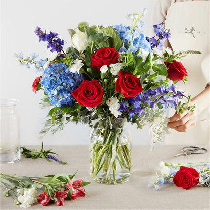 Star Spangled - A Florist Original –  Flowers By Marianne, Hampton Falls NH