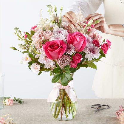 Pink Ribbon - A Florist Original –  Flowers By Marianne, Hampton Falls NH