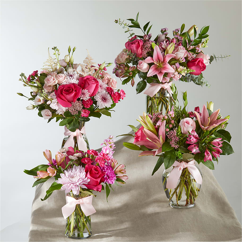 Pink Ribbon - A Florist Original –  Flowers By Marianne, Hampton Falls NH