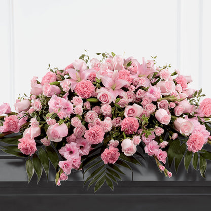 Garden of Comfort Casket Spray (Standard) –  Flowers By Marianne, Hampton Falls NH