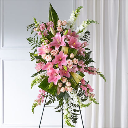 Elegant Embrace Standing Spray –  Flowers By Marianne, Hampton Falls NH