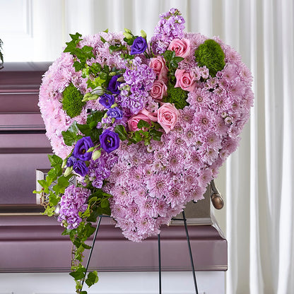 Treasured Love Standing Heart –  Flowers By Marianne, Hampton Falls NH