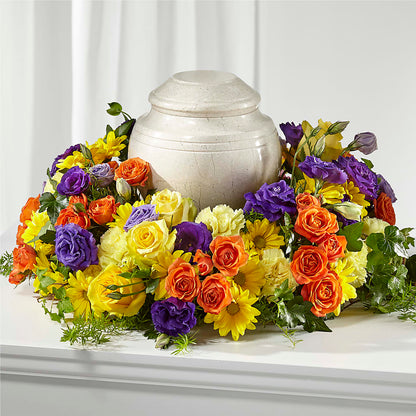 Blossoms of Remembrance Cremation Adornment –  Flowers By Marianne, Hampton Falls NH