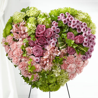 Heartwarming Standing Heart –  Flowers By Marianne, Hampton Falls NH
