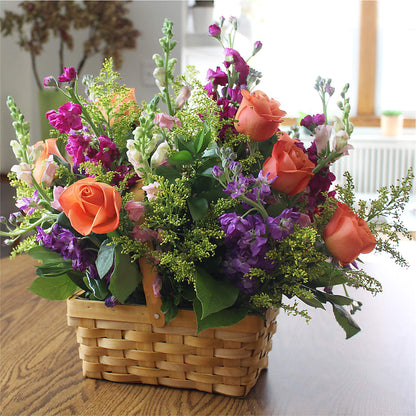 Garden of Life Basket –  Flowers By Marianne, Hampton Falls NH