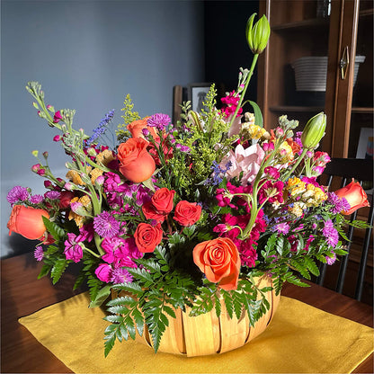 Garden of Life Basket –  Flowers By Marianne, Hampton Falls NH