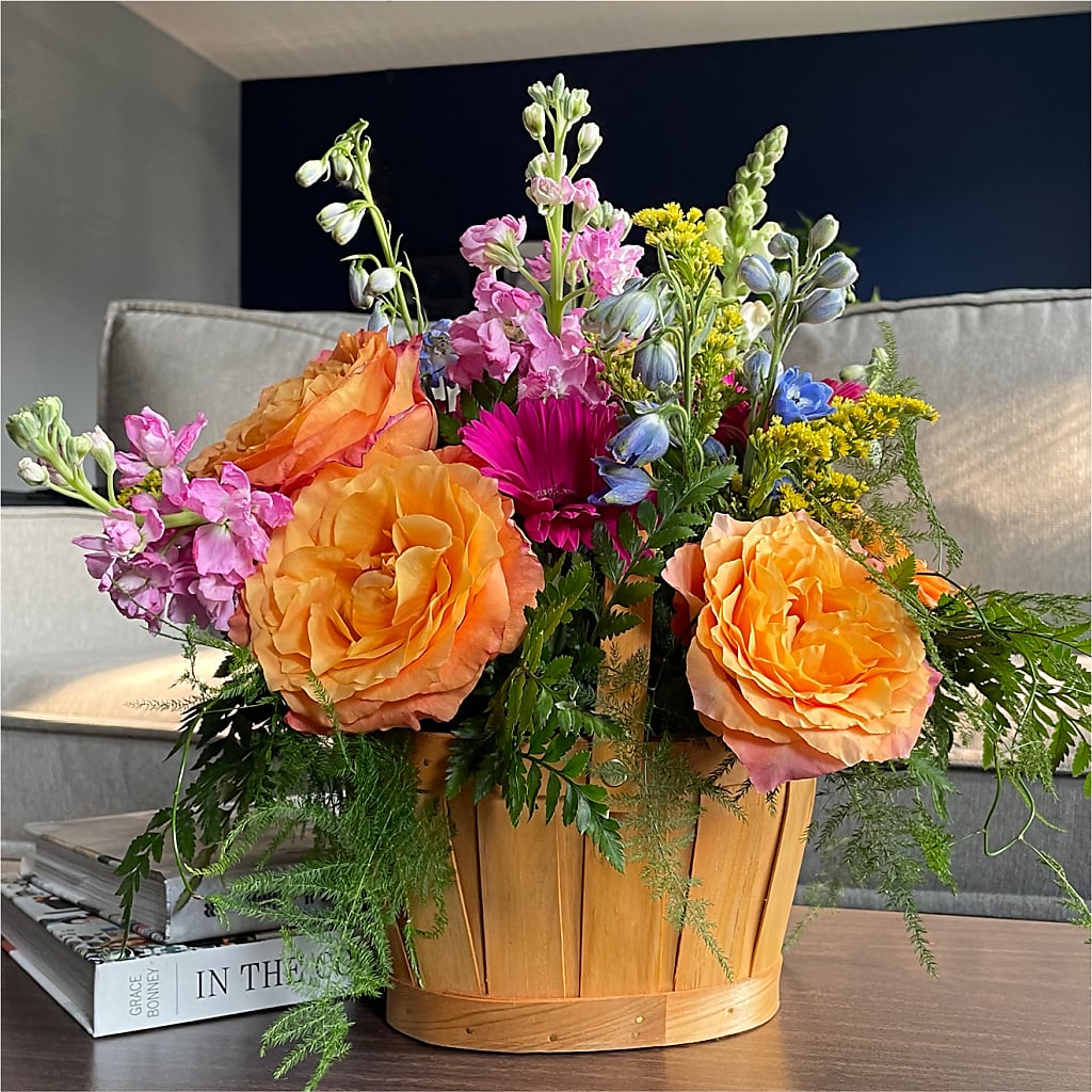Garden of Life Basket –  Flowers By Marianne, Hampton Falls NH