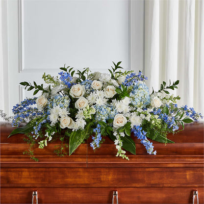 Timeless Essence Casket Spray –  Flowers By Marianne, Hampton Falls NH
