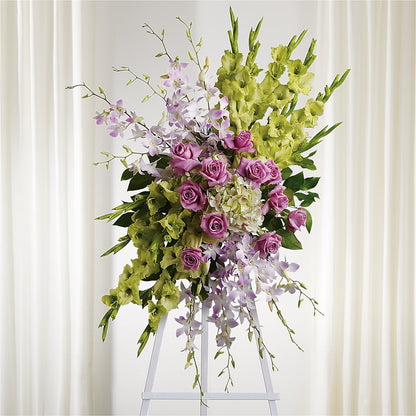 Lasting Legacy Standing Spray –  Flowers By Marianne, Hampton Falls NH