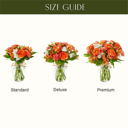 Apricot Glow Bouquet –  Flowers By Marianne, Hampton Falls NH