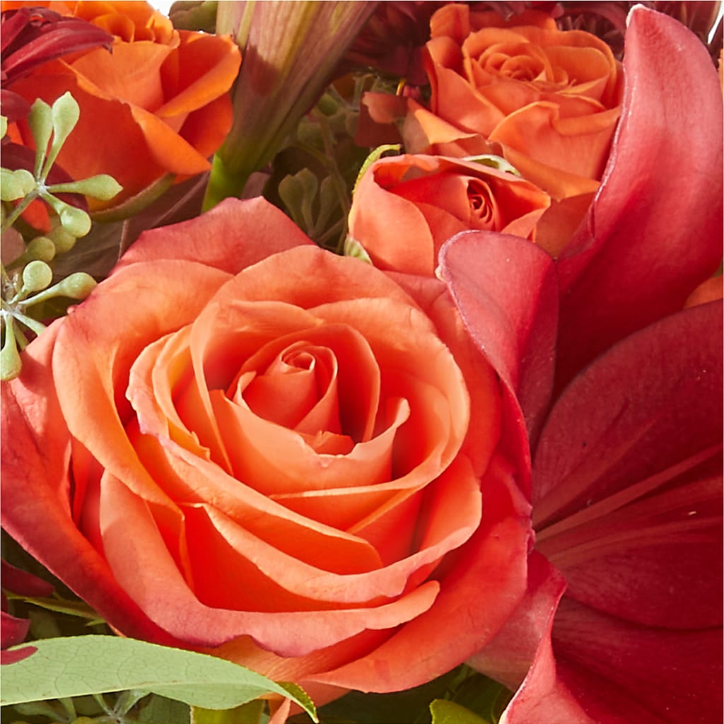 Crimson Leaves Bouquet –  Flowers By Marianne, Hampton Falls NH