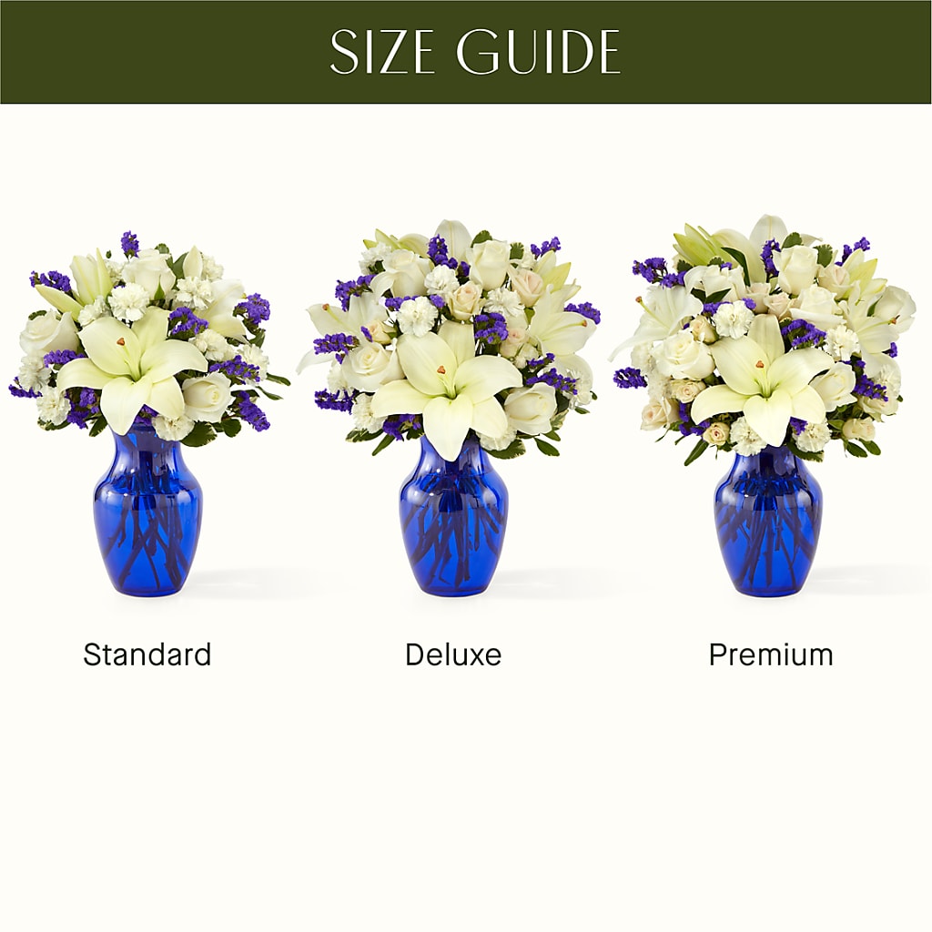 Sapphire Rush Bouquet –  Flowers By Marianne, Hampton Falls NH