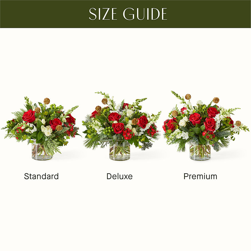 Deck the Halls Bouquet –  Flowers By Marianne, Hampton Falls NH