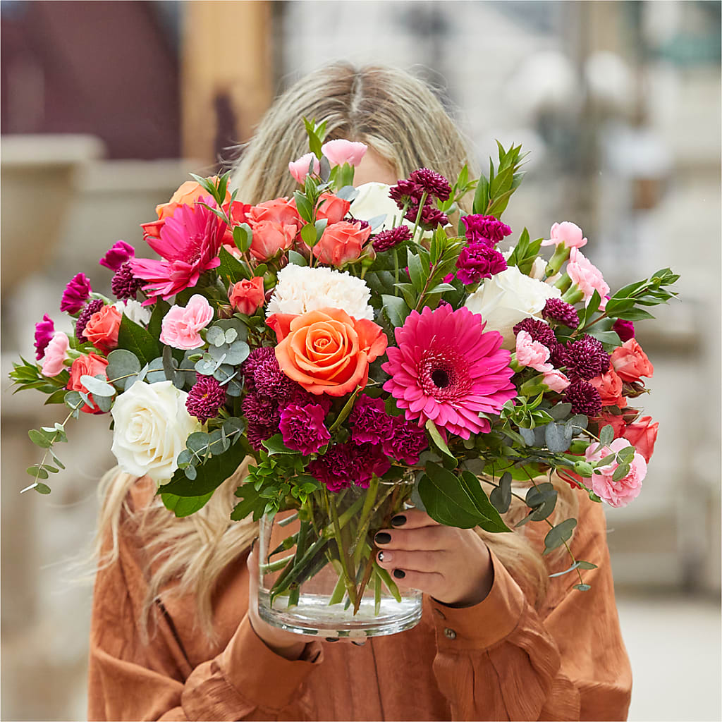 Smell the Roses Bouquet –  Flowers By Marianne, Hampton Falls NH