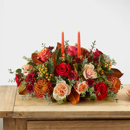 Gather Near Centerpiece –  Flowers By Marianne, Hampton Falls NH