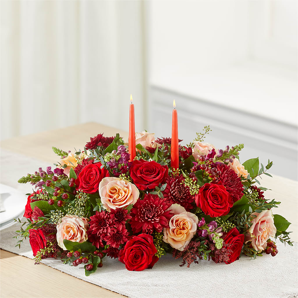 Most Thankful Centerpiece –  Flowers By Marianne, Hampton Falls NH