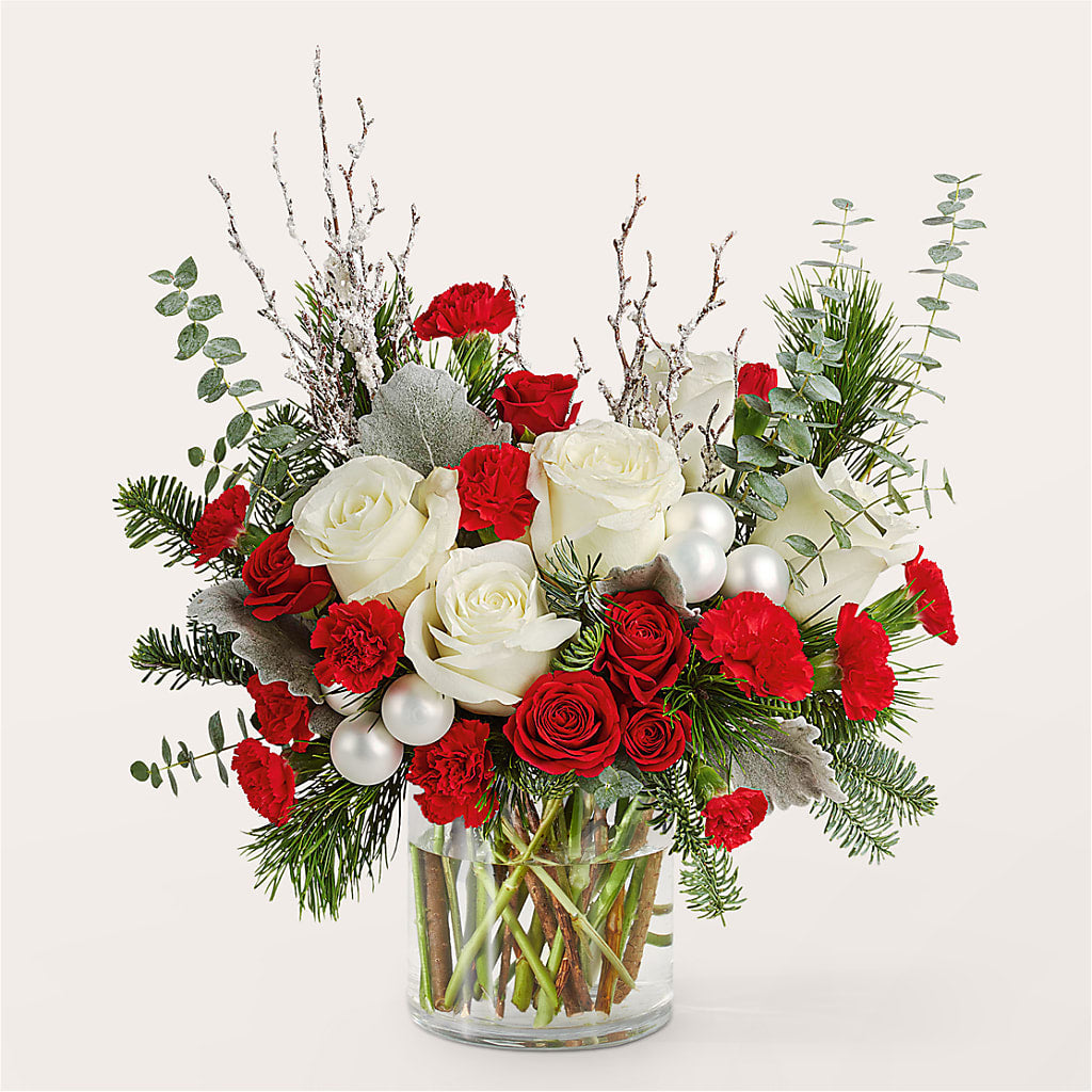 Trimming the Tree Bouquet –  Flowers By Marianne, Hampton Falls NH