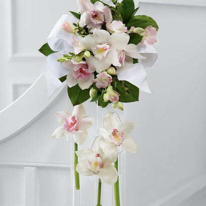 Perfect Entrance Pew Arrangement –  Flowers By Marianne, Hampton Falls NH