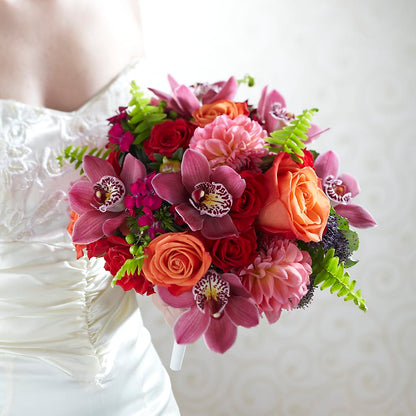 Brilliant Blossoms Bouquet –  Flowers By Marianne, Hampton Falls NH