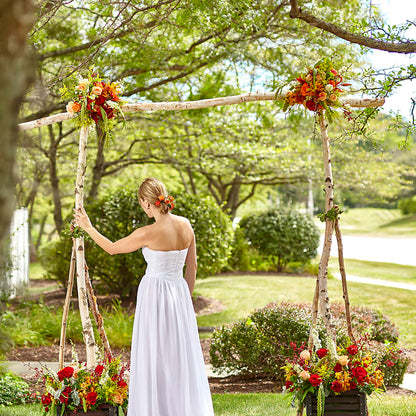 Arbor of Love Archway –  Flowers By Marianne, Hampton Falls NH