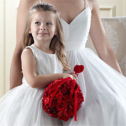 Pure at Heart Flower Girl Arrangement –  Flowers By Marianne, Hampton Falls NH